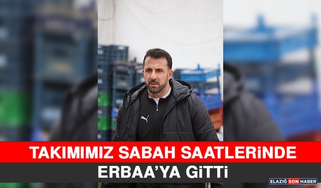 Takımımız Sabah Saatlerinde Erbaa’ya Gitti