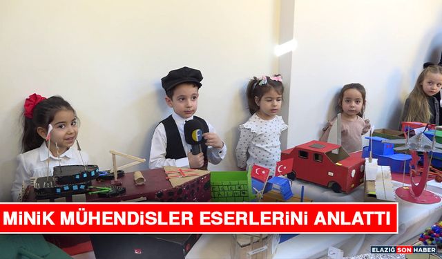 Minik Mühendisler Eserlerini Anlattı