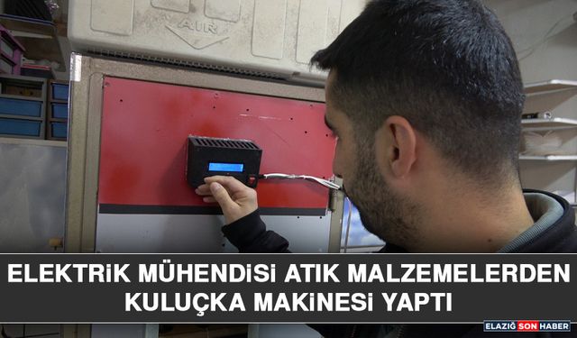 Elektrik Mühendisi Atık Malzemelerden Kuluçka Makinesi Yaptı