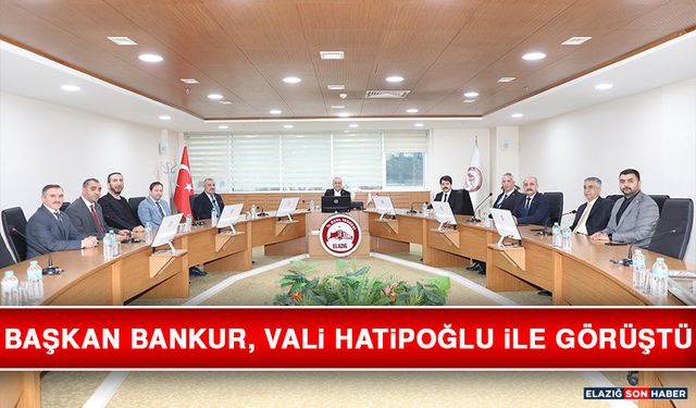 Başkan Bankur, Vali Hatipoğlu İle Görüştü