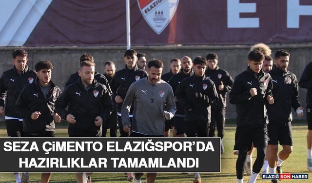 Seza Çimento Elazığspor’da Hazırlıklar Tamamlandı