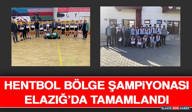 Hentbol Bölge Şampiyonası Elazığ’da Tamamlandı