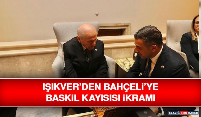 Işıkver’den Bahçeli’ye Baskil Kayısısı İkramı