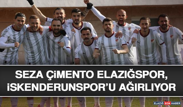 Seza Çimento Elazığspor, İskenderunspor’u Ağırlıyor