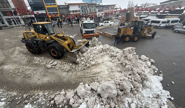 Van, Hakkari ve Muş'ta karla mücadele sürüyor