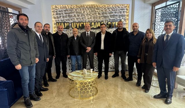 Van Milli Eğitim Müdürü Çandıroğlu, basın mensuplarıyla bir araya geldi