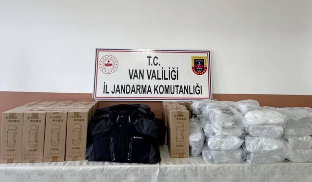 Van'da gümrük kaçağı malzeme ele geçirildi