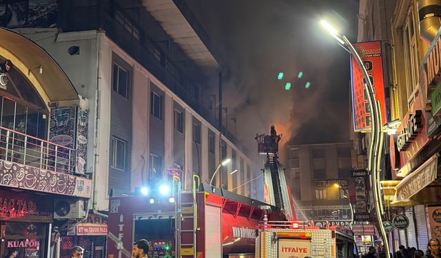 Van'da otelde çıkan yangın söndürüldü
