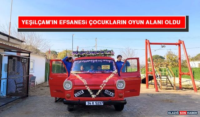 Yeşilçam'ın Efsanesi Çocukların Oyun Alanı Oldu
