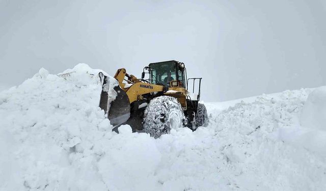Bingöl'de 56 köy yolunda çalışmalar sürüyor