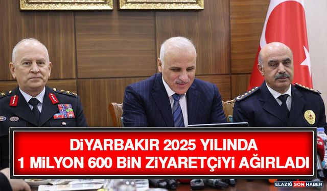 Diyarbakır 2025 Yılında 1 Milyon 600 Bin Ziyaretçiyi Ağırladı
