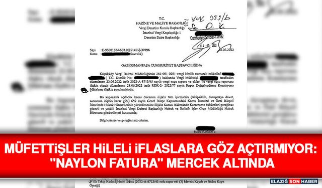 Müfettişler Hileli İflaslara Göz Açtırmıyor: "Naylon Fatura" Mercek Altında
