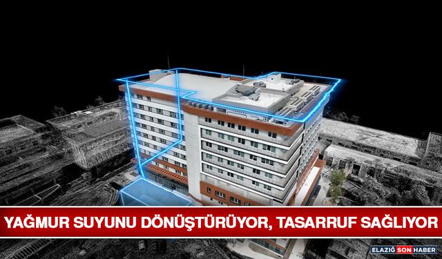 Yağmur Suyunu Dönüştürüyor, Tasarruf Sağlıyor