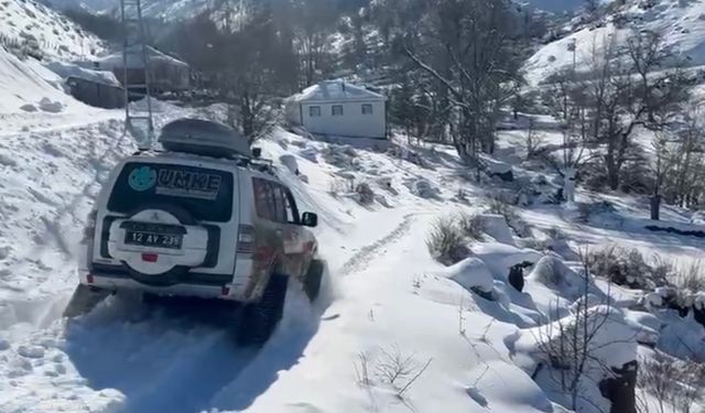 UMKE kar kış demeden hastalara umut oluyor