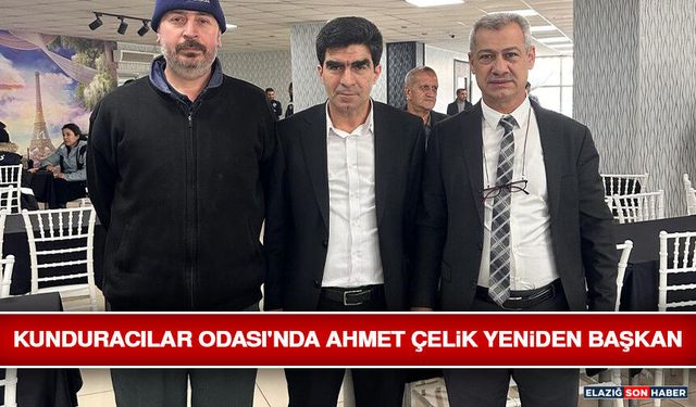 Kunduracılar Odası'nda Ahmet Çelik Yeniden Başkan
