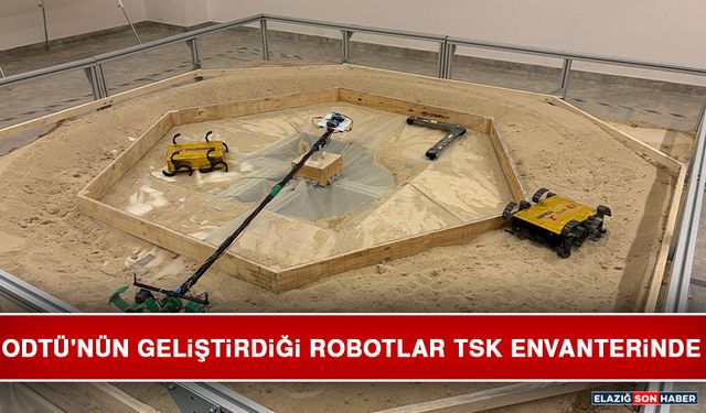 ODTÜ'nün Geliştirdiği Robotlar TSK Envanterinde