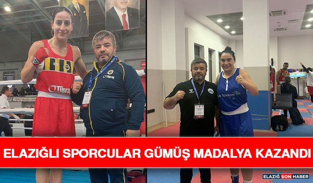 Elazığlı Sporcular Gümüş Madalya Kazandı