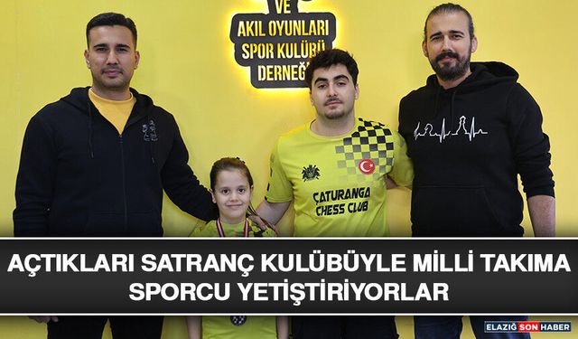 Açtıkları Satranç Kulübüyle Milli Takıma Sporcu Yetiştiriyorlar