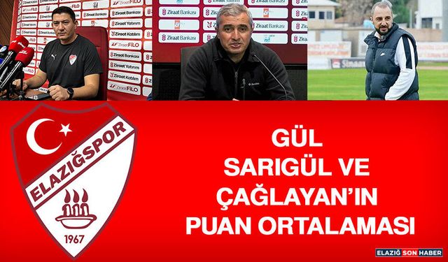 Gül, Sarıgül ve Çağlayan’ın Puan Ortalaması