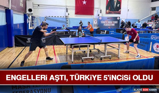 Engelleri Aştı, Türkiye 5'incisi Oldu