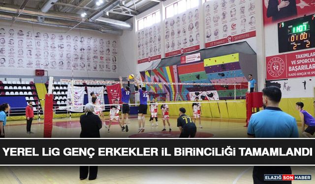 Yerel Lig Genç Erkekler İl Birinciliği Tamamlandı