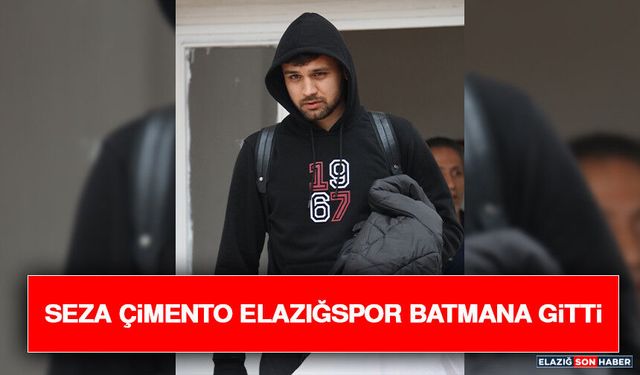 Seza Çimento Elazığspor Batmana Gitti