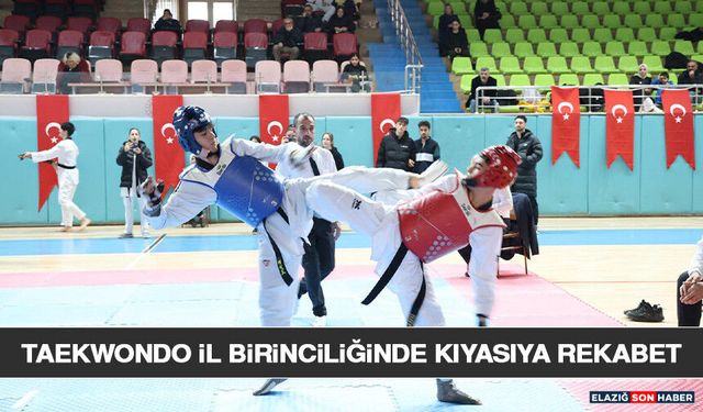 Taekwondo İl Birinciliğinde Kıyasıya Rekabet
