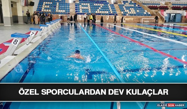 Özel Sporculardan Dev Kulaçlar