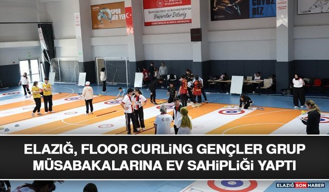 Elazığ, Floor Curling Gençler Grup Müsabakalarına Ev Sahipliği Yaptı
