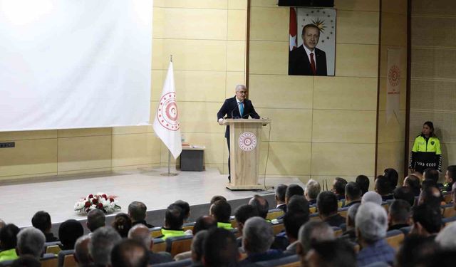 Bingöl'de yeni trafik düzenlemeleri ele alındı