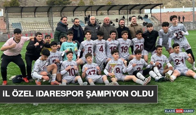 İl Özel İdarespor Şampiyon Oldu
