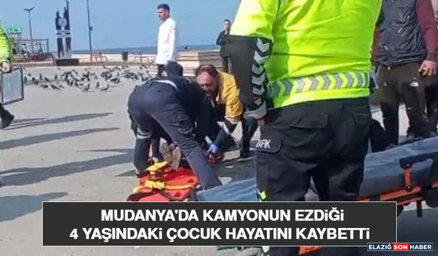 Mudanya'da Kamyonun Ezdiği 4 Yaşındaki Çocuk Hayatını Kaybetti