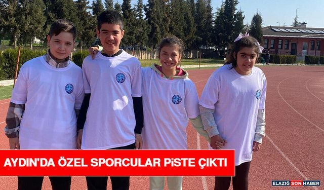Aydın'da Özel Sporcular Piste Çıktı