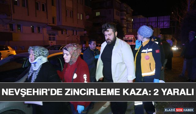 Nevşehir'de Zincirleme Kaza: 2 Yaralı
