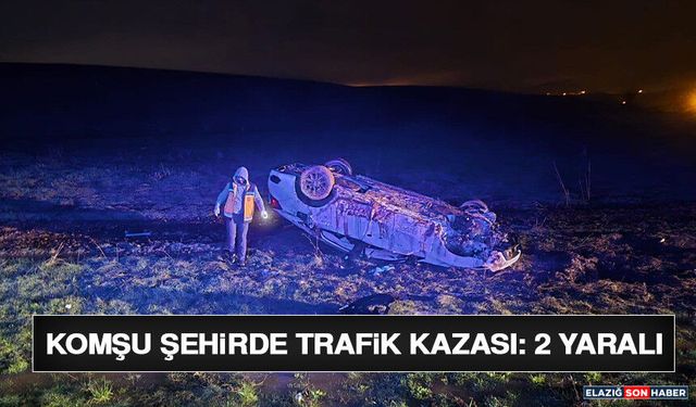 Komşu Şehirde Trafik Kazası: 2 Yaralı