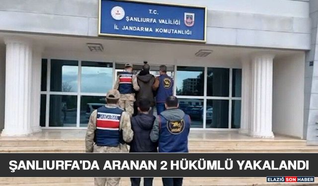 Şanlıurfa'da Aranan 2 Hükümlü Yakalandı