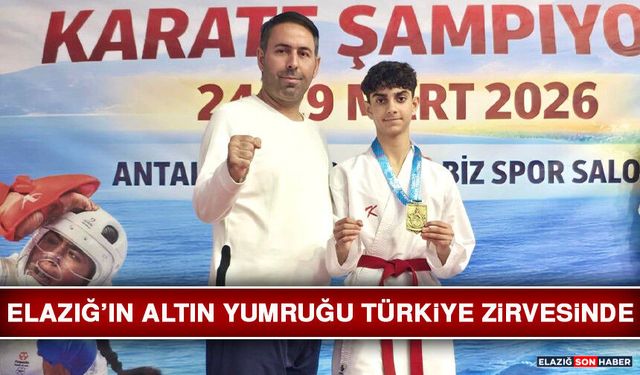 Elazığ’ın Altın Yumruğu Türkiye Zirvesinde