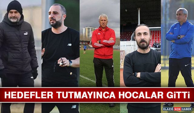 Hedefler Tutmayınca Hocalar Gitti