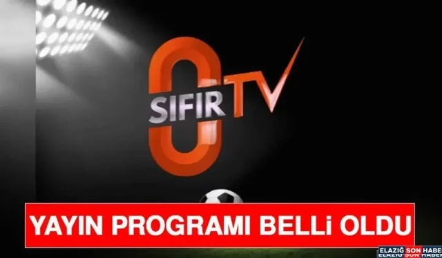 Yayın Programı Belli Oldu
