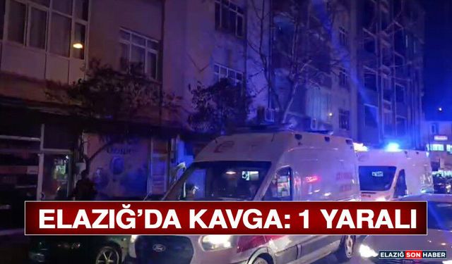 Elazığ’da Kavga: 1 Yaralı