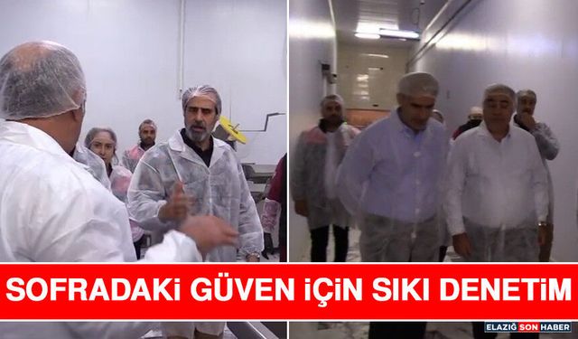 Sofradaki Güven İçin Sıkı Denetim