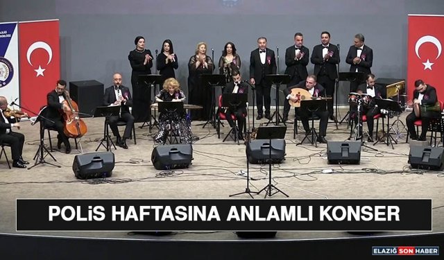 Polis Haftasına Anlamlı Konser