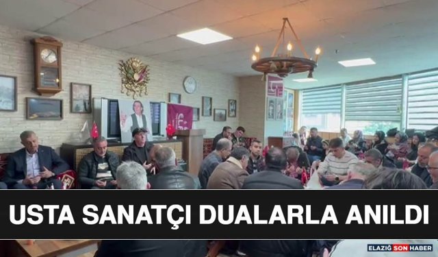 Usta Sanatçı Dualarla Anıldı
