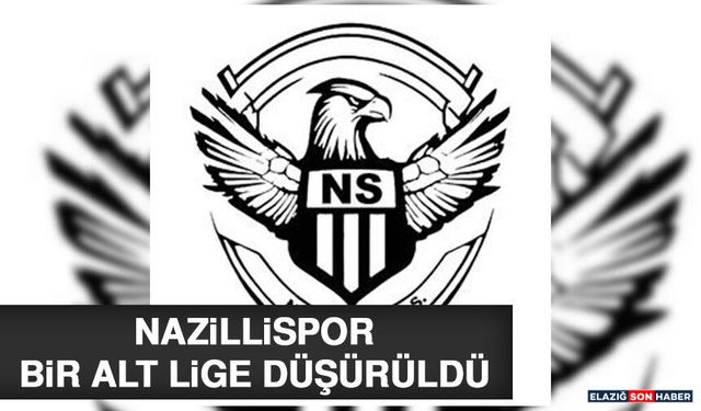 Nazillispor Bir Alt Lige Düşürüldü