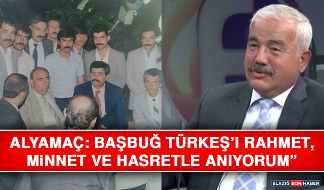 Alyamaç: Başbuğ Türkeş’i Rahmet, Minnet ve Hasretle Anıyorum”