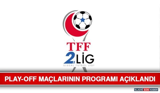 Play-Off Maçlarının Programı Açıklandı