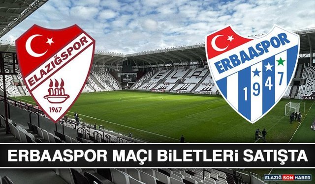 Erbaaspor Maçı Biletleri Satışta