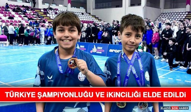 Türkiye Şampiyonluğu ve İkinciliği Elde Edildi