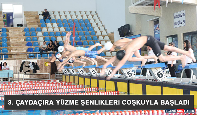 3. Çaydaçıra Yüzme Şenlikleri Coşkuyla Başladı