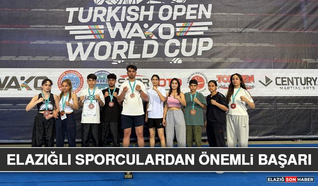Elazığlı Sporculardan Önemli Başarı